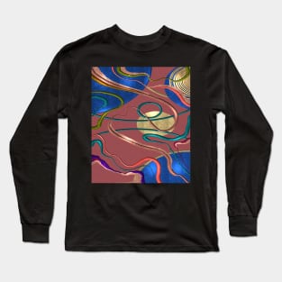 Abstract impression Long Sleeve T-Shirt